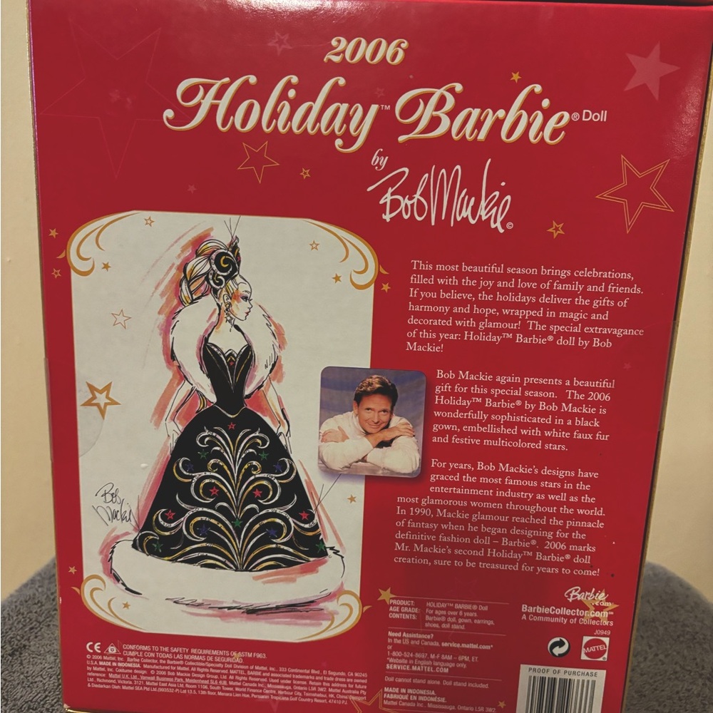 Holiday Barbie 2006 - Picture 2 of 2